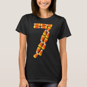 Snoep Mais 7 Halloween 67 Grappig Humor T-shirt
