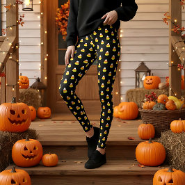 Snoep Mais Aangepaste Achtergrondkleur Leggings