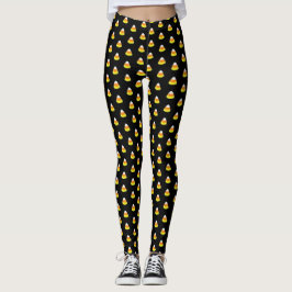 Snoep Mais Aangepaste Achtergrondkleur Leggings