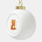 Snoep Mais Kat Aanslag Keramische Bal Ornament (Rechts)