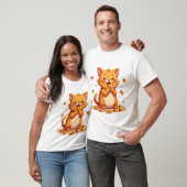 Snoep Mais Kat Aanval T-shirt (Unisex)