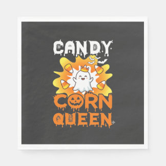 Snoep Mais Koningin Halloween Geest Vleermuizen Sp Servet