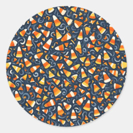 Snoep Mais Pret Ronde Sticker