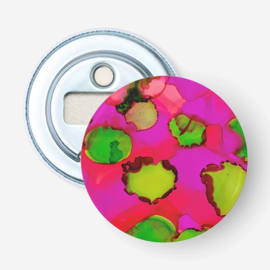 Snoep meisje button flesopener (Voorkant)