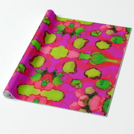 Snoep meisje cadeaupapier