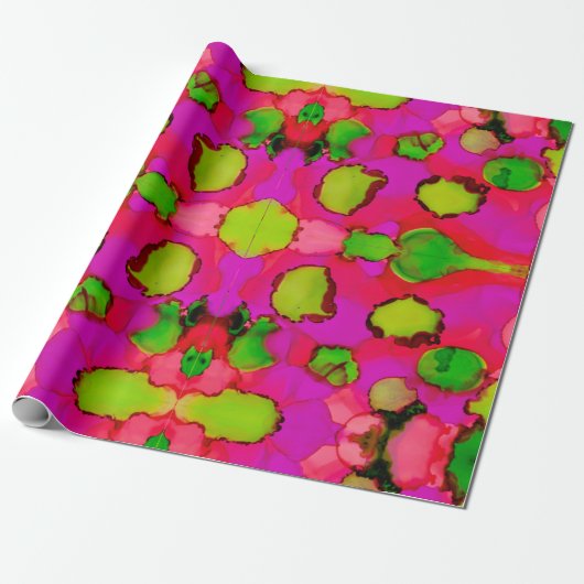 Snoep meisje cadeaupapier (Uitgerold)
