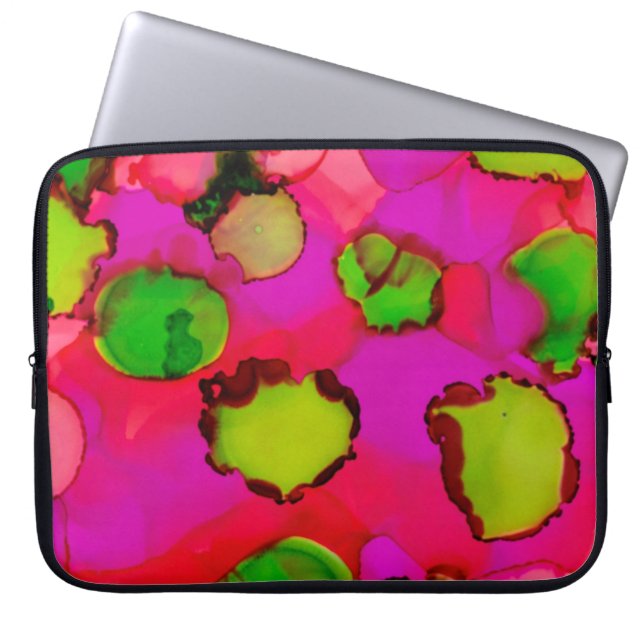 Snoep meisje laptop sleeve (Voorkant)