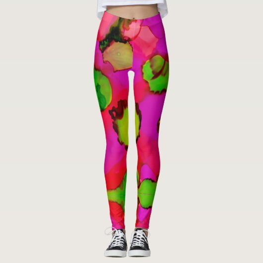 Snoep meisje leggings (Voorkant)