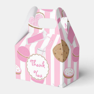 Snoep & Melk Roze Verjaardagsfeest Favor Dozen Bedankdoosjes