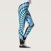 Snoep met blauwe en zwarte ogen leggings (Rechts)