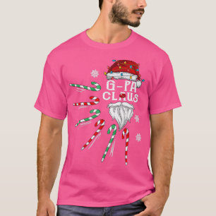 Snoep met kerstcadeau Claus Gpa Beard T-shirt