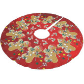 Snoep met kerstgebak kerstboom rok (Gekanteld)