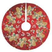 Snoep met kerstgebak kerstboom rok (Voorkant)