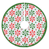 Snoep met kerstpeppermint kerstboom rok (Voorkant)