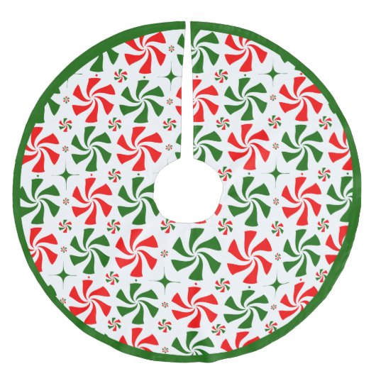 Snoep met kerstpeppermint kerstboom rok (Voorkant)