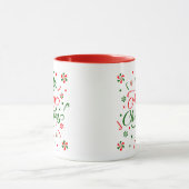 Snoep met kerstpeppermint mok (Midden)
