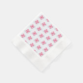 Snoep met kerstpeppermint servet (Hoek)