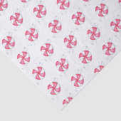 Snoep met kerstpeppermint tissuepapier (Detail)