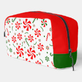 Snoep met kerstpeppermint toilettasje (Rechterhoek)