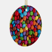 Snoep met kleurrijke vlekken keramisch ornament (Rechts)