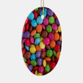 Snoep met kleurrijke vlekken keramisch ornament (Rechts)