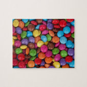 Snoep met kleurrijke vlekken legpuzzel (Horizontaal)