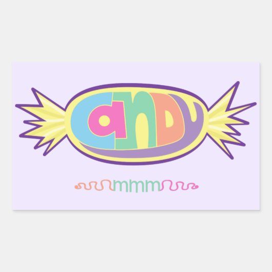 Snoep Mmm Stickers (Voorkant)