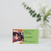 Snoep Modes Costumes Visitekaartje (Staand voorkant)