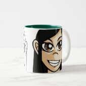 SNOEP Mok! Tweekleurige Koffiemok (Voorkant rechts)