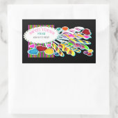 Snoep Monogram Gepersonaliseerd Etiket (Tas)