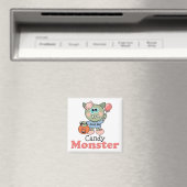 Snoep Monster Halloween Magnet (Insitu (Vaatwasser))