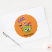 snoep Monster in Training Halloween Stickers (Envelop)