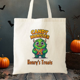 Snoep Monster Trick or treat Bag Tote Bag