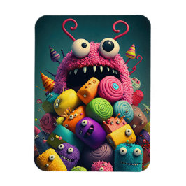 Snoep Monsters Magneet