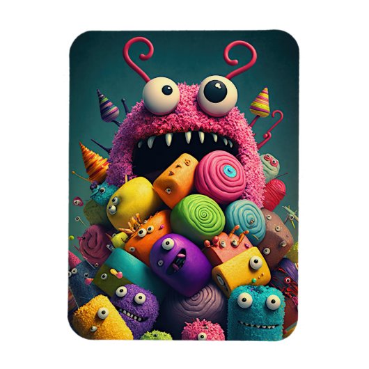 Snoep Monsters Magneet (Verticaal)