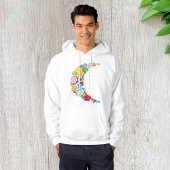 Snoep Moon Mannen Hoodie