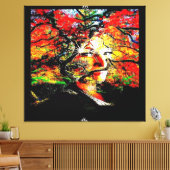 Snoep najaar canvas afdruk (Insitu (Woonkamer))