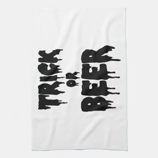 snoep of bier theedoek (Verticaal)