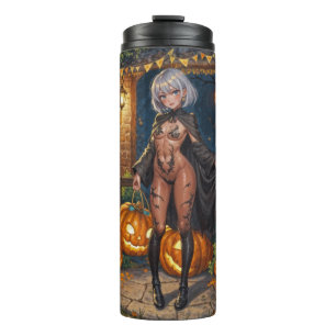 Snoep of een Leugenaar, Dapper Halloween verkleed  Thermosbeker