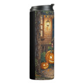 Snoep of een Leugenaar, Dapper Halloween verkleed  Thermosbeker (Gedraaid links)