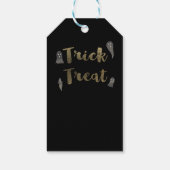 Snoep of een Leuke Behandeling Geesten Chic Hallow Cadeaulabel (Achterkant)
