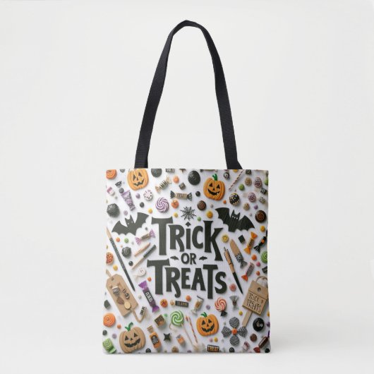 Snoep of een Leuke Streek Tote Bag (Voorkant)