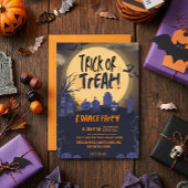 Snoep of een Leven Halloween Dansfeest Uitnodiging