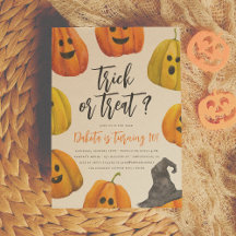 Snoep of een Leven Halloween Pompoen Verjaardagsfe