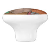 Snoep of een leven keramische knop (Zijkant)