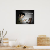 Snoep of een Leven op Halloweenavond Poster (Keuken)