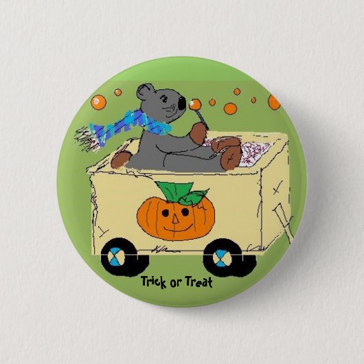 Snoep of een leven ronde button 5,7 cm (Voorkant)