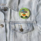 Snoep of een leven ronde button 5,7 cm (In situ)