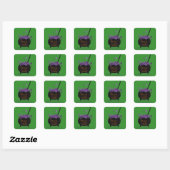 Snoep of een Leven Vierkante Sticker (Vel)