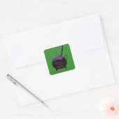 Snoep of een Leven Vierkante Sticker (Envelop)